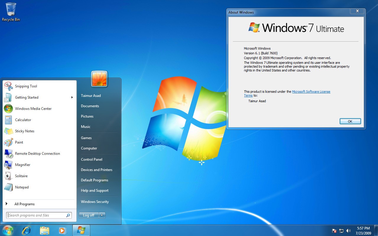 نرم افزار ویندوز 7 به همراه درایور Windows7 + Driver 